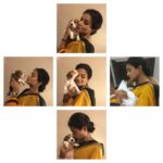 Priyamani Instagram - Everyone meet ALMOND!!i had the privilege and honour to name this little munchkin!she's an absolute darling and stole my heart the moment I laid eyes on her!naughty,mischievous and the sole reason to be awake till either 2am or 6am during the night shoots!A total diva!!once this one comes to the sets..she's the cynosure of all eyes!!love this cutie patootie to the core!will miss her terribly!❤️😘😍🤗
