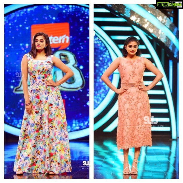 Priyamani Instagram - #EasternD3#thank u so much @shemy_designer for the floral jumpsuit and #Label 'M for the peach dress!!!exciting episode#lookingforward..pic courtesy @sainu_whiteline