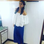 Priyamani Instagram - Wearing this cute top and pant for the promotions of#Danakayonu with Yograj sir on #majaa talkies tonight at 8pm!thank u @incharaa_suresh for styling me for this!#colourskannada#