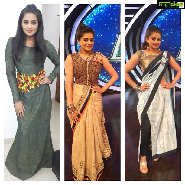 Priyamani Instagram - #EasternD3 # costume designed by abhildev.com , website www.abhildev.com https://m.facebook.com/go4kfl/ thank u so much @go4abhildev for doing my clothes!!thank u @rohinisaji designs for the green Khadi gown!