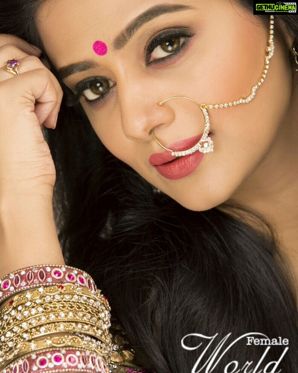 Priyamani Instagram - Coming soon...thank u @renju_renjimar #sudhi for making me look so good!and #vasanth Kumar for shooting me so well!!