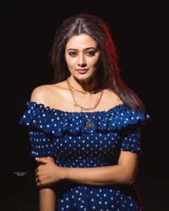 Priyamani Instagram - There is never a wrong time with polka dots ….❤️❤️❤️❤️❤️ wearing this cute polka dot dress by @__madeforher__ 🥰 thank you my louuuu @mehekshetty for patiently styling me so well 🥰.. pictures courtesy my fav @sandeepgudalaphotography 🤗❤️..makeup and hairstyle by my favourites @pradeep_makeup and @shobhahawale ❤️❤️.. #dheekingsvsqueens #etv #dontmissout‼️ #lovemyjob