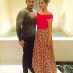 Priyamani Instagram – #Repost @mustufaraj with @repostapp.
・・・
My lovely partner in crime and in everything else.. @pillumani .at the award show!