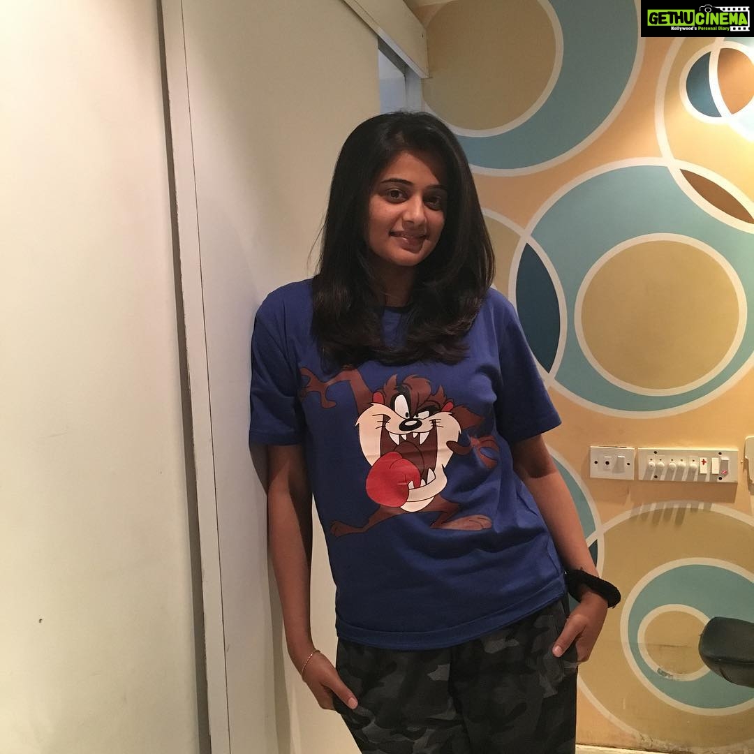 Priyamani Instagram - #newhaircut#bounce#missed u @mustufaraj !
