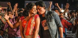 Priyamani Instagram - #2years of chennai express!!!what a wonderful journey it was!thank u Shah Rukh Khan and Rohit Shetty and Deepika Padukone..and last but not the least thank u @mehekshetty for designing my outfit and from there on started our beautiful friendship too!!love u!!😘