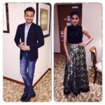 Priyamani Instagram – Just before we left to the Asiavision TV and radio awards!!!got the “best celebrity judge” award tonite!!thank u to D4d!