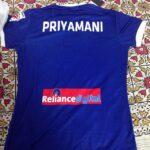 Priyamani Instagram – Thanx @bachchan for the personalized jersey!!!#letsfootball