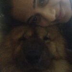 Priyamani Instagram – My n my baby mocha!!!tried very hard to click a selfie!!this is the max I cud get of him..hahahahaha