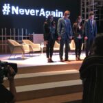 Priyanka Chopra Instagram – #NeverAgain 🙏🏼 It’s difficult to muster up the words to describe my feelings after listening to Lewis Mizen, Suzanna Barna, and Kevin Trejos, three teen survivors of the Marjory Stoneman Douglas High School shooting in Parkland, FL on Feb 14th. I listened to them talk about fighting for gun reform, but what stood out the most were the specific reforms they are seeking…listening to teenagers speak in such detail about bullets, gun capacity, magazines, reloading times, etc is very surreal and extremely disturbing. This is not what children should be talking about…yet in the reality of our world today, they do. They are determined and (as they said themselves) they have age on their side…they’re not stopping anytime soon. And just like that, there is hope for the world! #GESD @gesforum Dubai, United Arab Emirates