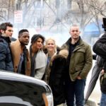 Priyanka Chopra Instagram - Oh Just another day at work. @blairunderwood_official @thejohannabraddy @alanpowell10 @jakeamclaughlin @abcquantico #Quantico3 New York, New York