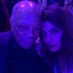 Priyanka Chopra Instagram - Oh just us.. @quincydjones u rule! But then u always knew that.. #grammys #musicfan @harmankardon Sheraton New York Times Square