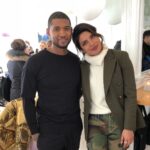 Priyanka Chopra Instagram - Oh just casually hangin... Congratulations on the premiere of Burden tonight.. @usher #sundancefilmfestival Sundance Film Festival