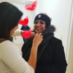 Priyanka Chopra Instagram – Bundling up the mama.. #nycwinter ❤️❤️❄️ @madhumalati New York, New York