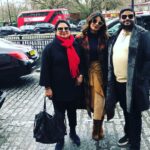 Priyanka Chopra Instagram - Family.. #london2017 ❤️💋🎉🥂❄️ London, United Kingdom