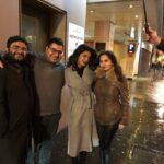 Priyanka Chopra Instagram - Rainy London nights.. family.. @siddharthchopra89 @manujkumarvyas @tam2cul London, United Kingdom