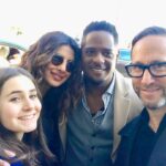 Priyanka Chopra Instagram – Good to see you on set @richardweitzla and hope to c u working on set soon @demiweitz ❤️❤️💯 @blairunderwood_official @abcquantico