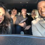 Priyanka Chopra Instagram - And that’s how we roll... #CoolCats😎 @blairunderwood_official @thejohannabraddy @alanpowell10 @zz_nyc @abcquantico #nofilterneeded #NyC ❤️🥂💪🏽🤪🎉