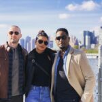 Priyanka Chopra Instagram - The boys and I..With my amazing coactors @blairunderwood_official and @jakeamclaughlin @abcquantico is back soon! #justadayinthelife #shootlife ❤️🙏🏼🌸💯 New York, New York