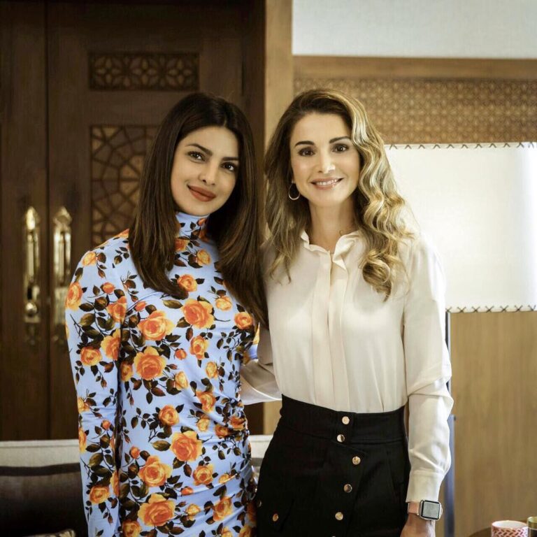 Priyanka Chopra Instagram - I had the privilege and honor of meeting Her Majesty, @queenrania of Jordan again...this time in Amman. It is amazing to see the full extent of support that the Kingdom of Jordan has provided during the ongoing Syrian refugee crises. The numbers are staggering and overwhelming but the good work continues day after day. Queen Rania is a true inspiration. Her tireless efforts to help those in need comes straight from the heart and has always been consistent.. as a UNICEF Eminent Advocate for Children, she leads by example as is so evident by the countless programmes for children that she is involved in. She does this all with such grace and calm. The meeting and our discussions, further reiterated my commitment to to help children the world over... because every child matters, no matter where they come from. I'm looking forward to meeting her again at the United Nations General Assembly in NYC next week which we both will be speaking at. Thank you Jordan for the hospitality and I will see you again.. 🇯🇴 To support the work that @unicef is doing, please log on to www.unicef.org #MissionForChildren #ChildrenUprooted #PCInJordan