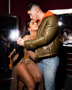 Priyanka Chopra Instagram - Husband appreciation post😍. Not even a cracked rib can stop this force of nature. So proud of you baby. With everything you do! Your work ethic, your pursuit of excellence! You inspire me everyday! Crushed it today! I love you so much! Billboard music awards 2022