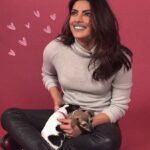 Priyanka Chopra Instagram – It was thanks to @buzzfeed that @diariesofdiana chose me and found a home… Adoption is the way to go, and I highly recommend it! #NationalDogDay #BestDecisionEver #AdoptAPet