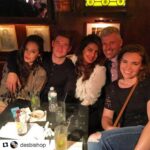 Priyanka Chopra Instagram – Such a fun night with these amazingly talented people. @andybovine @bethstelling @desbishop were fire on stage. So funny !! amazing to finally meet you @chloebridges 
@nyccomedycellar was so inspiring to me as an Artist. That is a whole lotta talent. Meeting @davechapelle was an icing on the cake. Awesome night. Thank you @cristinaehrlich (not in the pic cause we forgot to take pictures)for taking me! Such a fun date night. 
Repost @desbishop (@get_repost)
・・・
One of my favorite post show hangs ever @nyccomedycellar last with with @priyankachopra @chloebridges @andybovine and @bethstelling