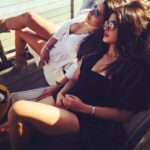 Priyanka Chopra Instagram - Summertime twinning with @mubinarattonsey #weekendvibes ❤️ photo credit @jazmasri