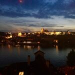 Priyanka Chopra Instagram - Nights in my #praguediaries🇨🇿 #nofilterneeded #viewsfromabove ❤️