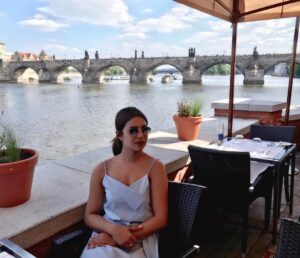 Priyanka Chopra Instagram - Nostalgic.. the beautiful Vltava river #praguediaries🇨🇿 #newmemoriescreated