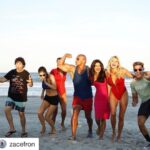 Priyanka Chopra Instagram - All day @zacefron ! Best crew ever! #BaywatchToday @therock @ilfenator @alexandradaddario @thejonbass @kellyrohrbach #Repost @zacefron with @repostapp ・・・ It's #Baywatch Day! We gonna play ALL DAY. Let's GO team! Love you all. Get it! Till the sunrise 💥 @thejonbass @alexandradaddario @ilfenator @therock @priyankachopra @kellyrohrbach