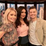 Priyanka Chopra Instagram - Another lovely morning with @kellyripa congratulations @ryanseacrest on @livekellyandryan you stole my dream job but you're so fun! Much love and luck always❤️❤️