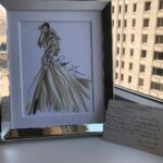 Priyanka Chopra Instagram - Thank u @ralphlauren Kimball, Andreas, and everyone on the RL team. This original sketch is such an awesome memory!