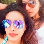 Priyanka Chopra Instagram - Last few hours of chill.. poolside bummery with @mubinarattonsey #Miami