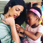 Priyanka Chopra Instagram - Sindi(3) was very curious about my tattoo.. I told her we r all daddy's little girls... a lot of these girls are vulnerable to predators who are father figures. Its heartbreaking. But she was just precious. My tail all day. Following me around like lil bo peep. ❤️