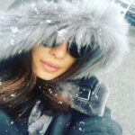 Priyanka Chopra Instagram – Walking in a winter wonderland..in the meadow we can build a snowman.. #snowday #everydayisanewday #nyc #onsetlife #quantico