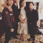 Priyanka Chopra Instagram - Squad Goals #ManPower #GlamSquad @sirjohnofficial @castillo_13 @kevinmichaelericson #chanel always