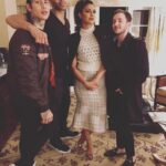 Priyanka Chopra Instagram – Squad Goals #ManPower #GlamSquad @sirjohnofficial @castillo_13 @kevinmichaelericson #chanel always