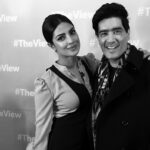 Priyanka Chopra Instagram - Was lovely to have you as my date on @theviewabc @manishmalhotra05 ! Much love to Manasi too.. ❤️💋