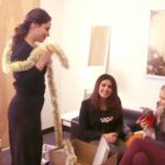 Priyanka Chopra Instagram – #SneakPeek to a fun girls’ night in with @thejohannabraddy & @jazmasri & @DiariesOfDiana… Check out fb.com/priyankachopra for the full video… #ComingSoon @AJIOLife #DoubtIsOut