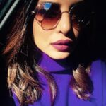 Priyanka Chopra Instagram – I took a pill in Ibiza… #purplehaze #falldaze🍂🍁 🎼🎧🎤