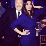 Priyanka Chopra Instagram - The designer and the muse.. Thank you @michaelkors for the lovely evening and the beautiful dress.. #godslovewedeliver is an incredible initiative and thank you for making me a part of it..