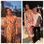 Priyanka Chopra Instagram - Beautiful #NYCfashionweek evening by the Brooklyn bridge.. Thank you @thakoonny your show was amazing and the clothes epic!!! Hugs