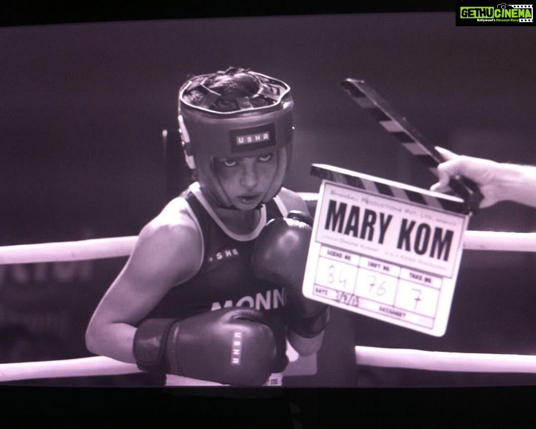 Priyanka Chopra Instagram - Wow time flies. #2yearsofmarykom this film was so much more that a movie for me. I think I poured all my grief after losing my dad into it.. Sanjay Sir, Omung,Saiwyn, Mary and everyone who worked on the film. Thank you. And for all those who gave it so much love #gratitude
