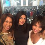 Priyanka Chopra Instagram – So glad u ladies visited set! Come by more often @channers314 @ayodeledavis #quantico @joshsafran