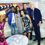 Priyanka Chopra Instagram – Being Global Citizens on the @todayshow with @usher and @hughcevans ⭕️ “be the change you want to see”