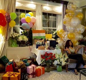 Priyanka Chopra Instagram - Feels like xmas morning.. But it's birthday night. Thank you all for the thoughtful presents gestures and messages.. I feel very loved... Even after a 16 hour day on set I feel so blessed and grateful. Here's to everyone who loves me and supports me. I am because of you. #blessed