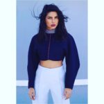 Priyanka Chopra Instagram – Monday Blues 💙 @instylemagazine #AugustCoverGirl #FashionDiaries #WildHairDontCare