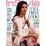 Priyanka Chopra Instagram - Thank you @instylemagazine & @ArielFoxman for such a pretty Cover.  So honored to be your August cover girl. On Stands July 8th!