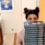 Priyanka Chopra Instagram - Sleep, sign 800 copies of Unfinished, repeat 😝 Can’t believe it’ll be out for the world to read in 2 days!!!