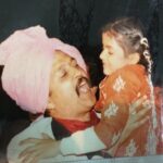 Priyanka Chopra Instagram - To be serenaded and melting while he sings to me.. Adoring eyes.. Both ways. Miss u dad.